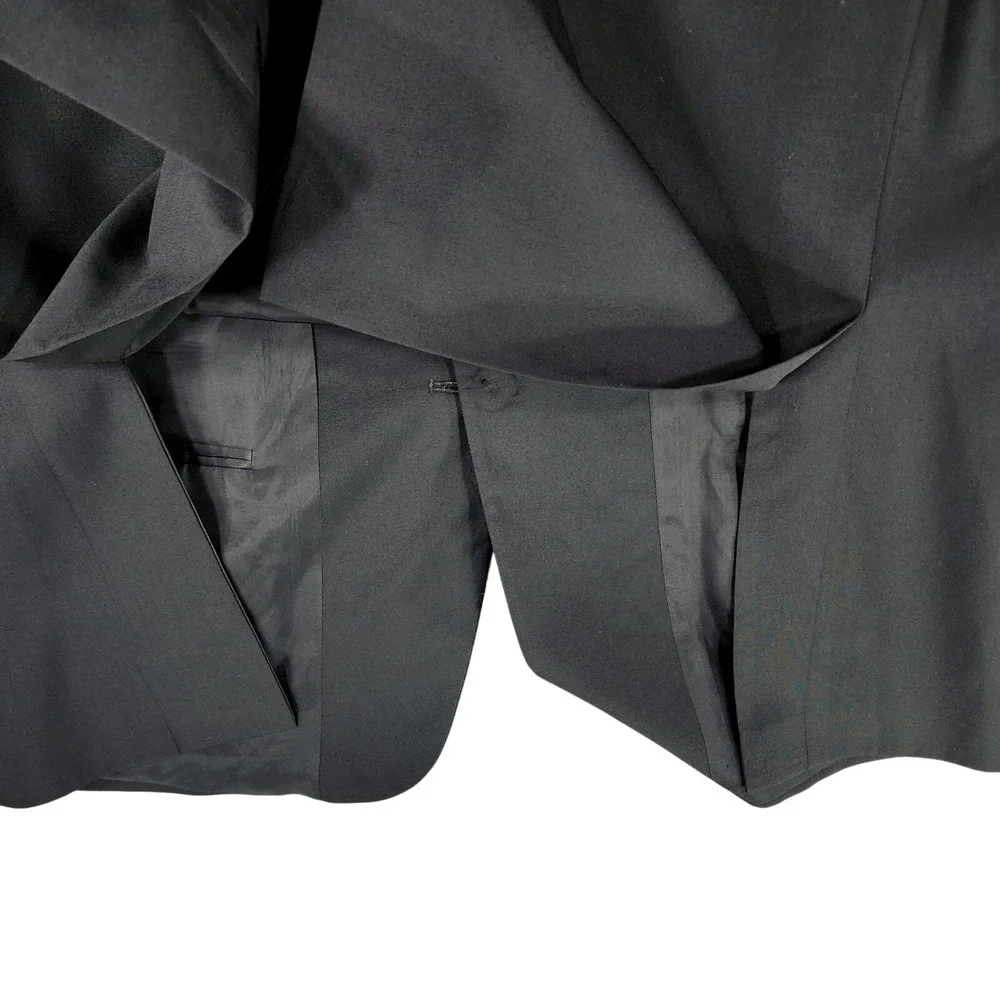 Hugo Boss‎ Mens Sport Coat 42R* Black Da Vinci Lucca Single Breasted Double Vent